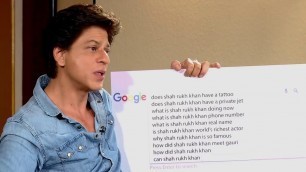 'SRK answers the Internet\'s Most Searched Questions | Shah Rukh Khan'