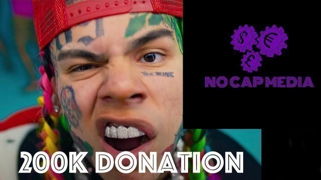 '6ix9ine Donates 200k To Hungry Kids In Need (2020)'