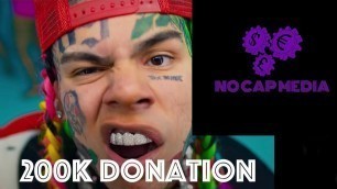 '6ix9ine Donates 200k To Hungry Kids In Need (2020)'