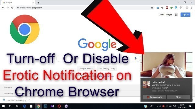 'how To disable notification on google chrome browser 2020'