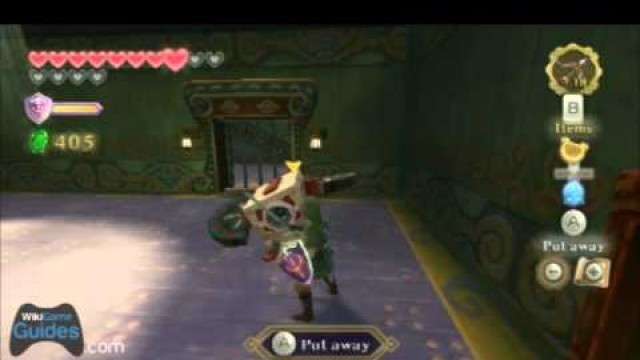 'Zelda Skyward Sword Walkthrough - Sandship - Boss Key (Part 104) | WikiGameGuides'