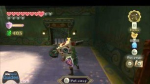 'Zelda Skyward Sword Walkthrough - Sandship - Boss Key (Part 104) | WikiGameGuides'