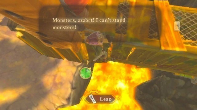 'Legend of Zelda Skyward Sword - Walkthrough Part 56 Escort Mission Let\'s Play HD'