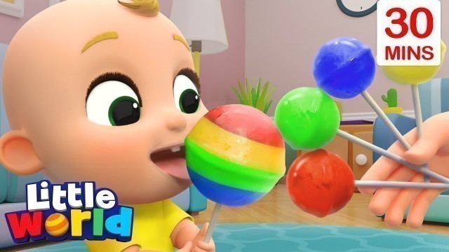 'Lollipop Song With Nina And Nico + More Kids Songs & Nursery Rhymes by Little World'