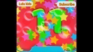 'Lulu kids | one two three, 123,1 2 3, baby count, counting, baby counting, baby 123, baby 1 2 3'