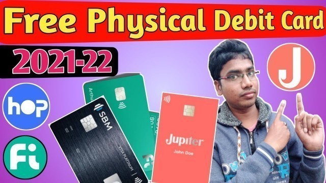 'Top 3 Free Debit Card Savings Account 2021-22 | Free Physical Debit Card Wala Best Savings Account'