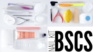 'BSCS | A Beginner Nail Kit for ANY Budget'