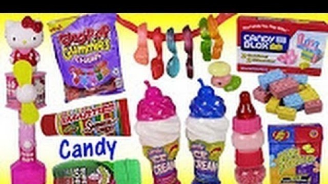 'Candy Bonanza 5! RingPop Gummies CHARMS Baby Bottle POP Bean Boozled Warheads! Sweets Review'