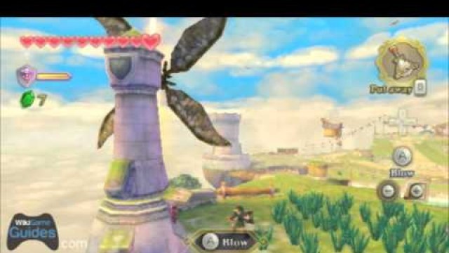 'Zelda Skyward Sword Walkthrough - Get the Windmill Propeller (Part 67) | WikiGameGuides'