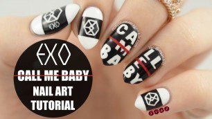 'EXO \"Call Me Baby\" Nail Art Tutorial'