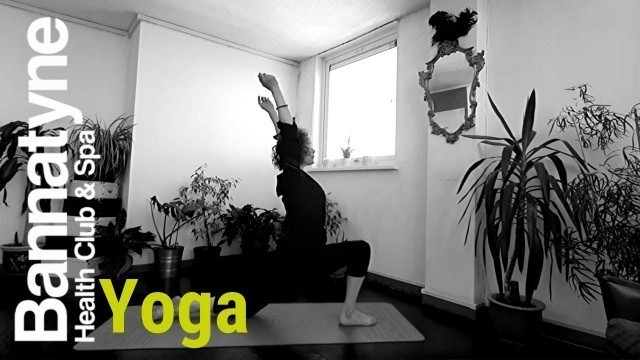 'Yoga session with Suzanne'