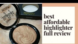 'INCOLOR BAKING HIGHLIGHT | SHADE ( 06 Rose Gold)| review and demo'