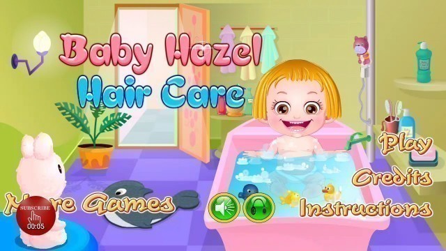 'Baby Hazel Hair Care by top Baby Games'