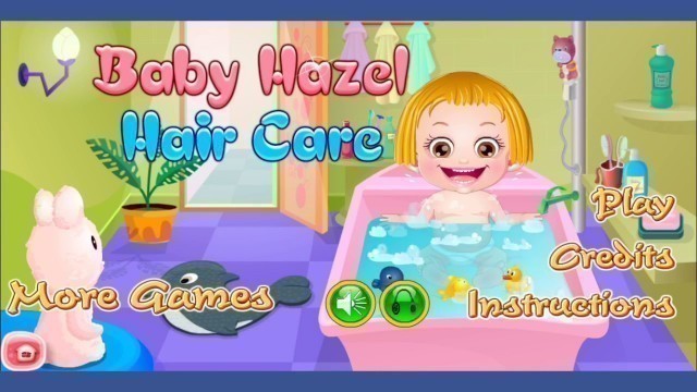 'Baby Hazel Hair Care | Fun Games For Kids'