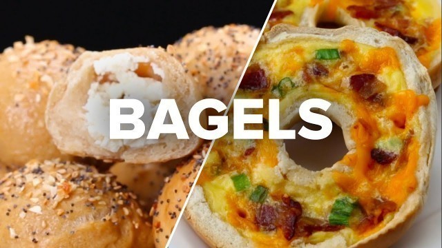 '4 Upgraded Bagel Recipes'