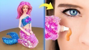 'Never Too Old for Dolls / 8 DIY Doll Makeup Ideas'