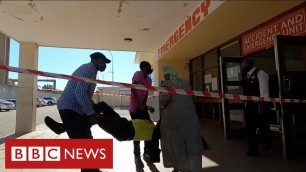 'South Africa endures coronavirus crisis as health services collapse  - BBC News'