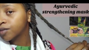 'DIY AYURVEDIC STRENGTHENING MASK / Ayurvedic hair regimen / Ayurvedic hair treatment'