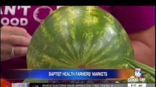 'Missy Lewis talks about Baptist Health\'s farmers markets'