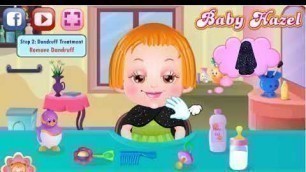 'Baby Hazel Hair Care Youtube Kids Baby Cartoon Videos - Educational Kids Cartoon Baby Video'