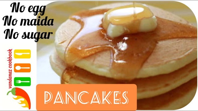 'No Egg, No Maida, Banana Jaggery Pancake/ Healthy Breakfast- snack recipe'