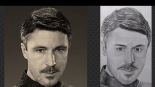 'Petyr Baelish : realistic drawing || Game of Thrones'