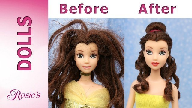 'Beauty and The Beast: Belle\'s Makeover Part 1- Hair Repair'