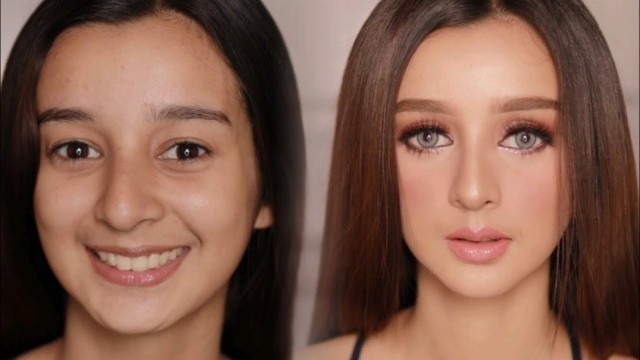 'BARBIE DOLL LOOKING MAKEUP LOOK | Paul Unating'