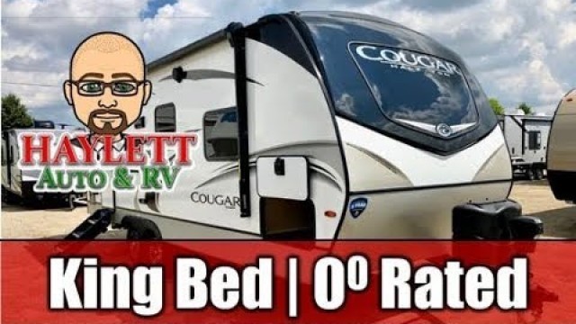 UPDATED 2020 Cougar 22RBS Ultimate Half Ton Couple's King Bed Keystone Travel Trailer