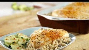 'How to Make One Dish Chicken and Rice Bake'