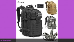 40l Military Tactical Assault Pack Backpack Army Molle Waterproof Bug