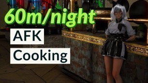 'BDO: 60m+ per night afk cooking'