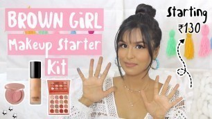 '10 Makeup Products Every BROWN GIRL Should Have / Affordable Beginners Makeup Kit'