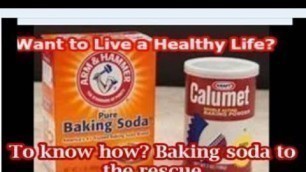 'HEALTH BENEFITS of BAKING SODA  (24 benefit of drinking baking soda  and water)'