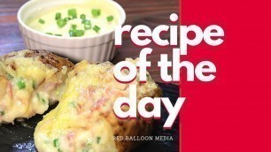 'Cheesy Baked Potatoes: Easy Dinner Recipe - Red Balloon Media'