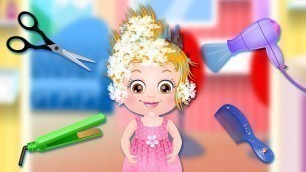 'Baby Hazel Hair day | Learn Hair styles for Long Hair | Baby Hazel Games'