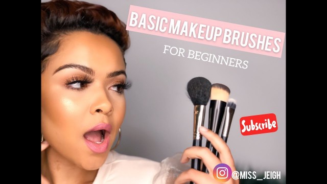 'BASIC MAKEUP BRUSHES FOR BEGINNERS AND THEIR USES | MAC | Inglot | CALA | Jessica Ntoto'