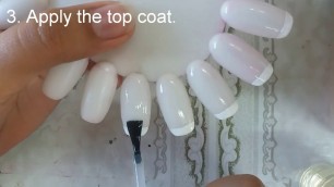 'Small Tip Nail Design Procedure (Beauty Care)'