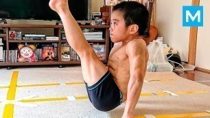 'SUPER KID or Baby Bruce Lee? - Ryusei Imai | Muscle Madness'