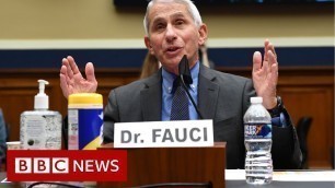 'Top US health official Fauci warns of \'disturbing\' new US surge - BBC News'