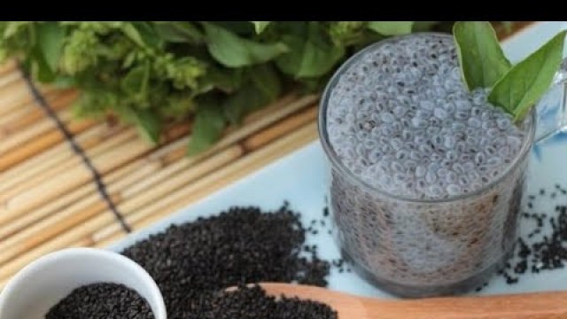 'Health Benefits of Sabja (Basil) Seeds for Weight loss, Immunity, Diabetes, Healthy skin and Hair'