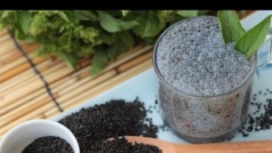 'Health Benefits of Sabja (Basil) Seeds for Weight loss, Immunity, Diabetes, Healthy skin and Hair'