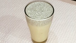 'Sabja Seeds Sherbet | Basil Seeds Milkshake| Health Benefits of Sabja Seeds| Refreshing Summer Drink'