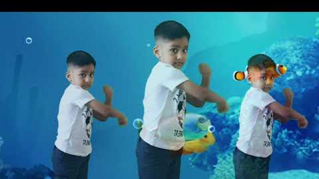 'Baby Shark song - Exercise for kids - kids videos 5 minute daily workout'