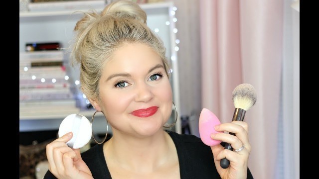 'Best Way To Apply Setting Powder | Baking vs Brush vs Puff'