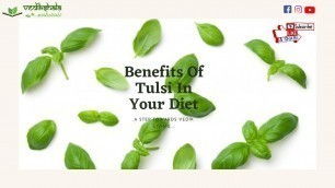 'Holy Basil Tea | Drink To Reduce Stress & Anxiety - Health Benefits | Benefit of Basil In Your Diet'