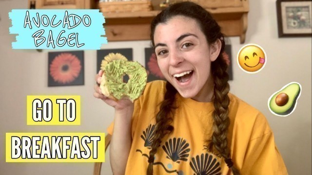 'How to make: AVOCADO BAGEL | 5 Ingredients | Easy Breakfast!'