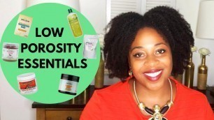 'Low Porosity Hair Regimen| Low Porosity Natural Hair Products (Wash Day)|  Tip Tuesday'