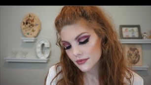 'Valentines day makeup tutorialBAD HABIT AFTER HOURS PALETTE'