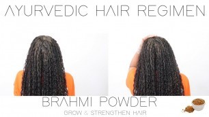 'Ayurvedic Hair Care Regimen | Length Retention, Hair Growth, Strong & Healthy Hair Series Pt. 1'